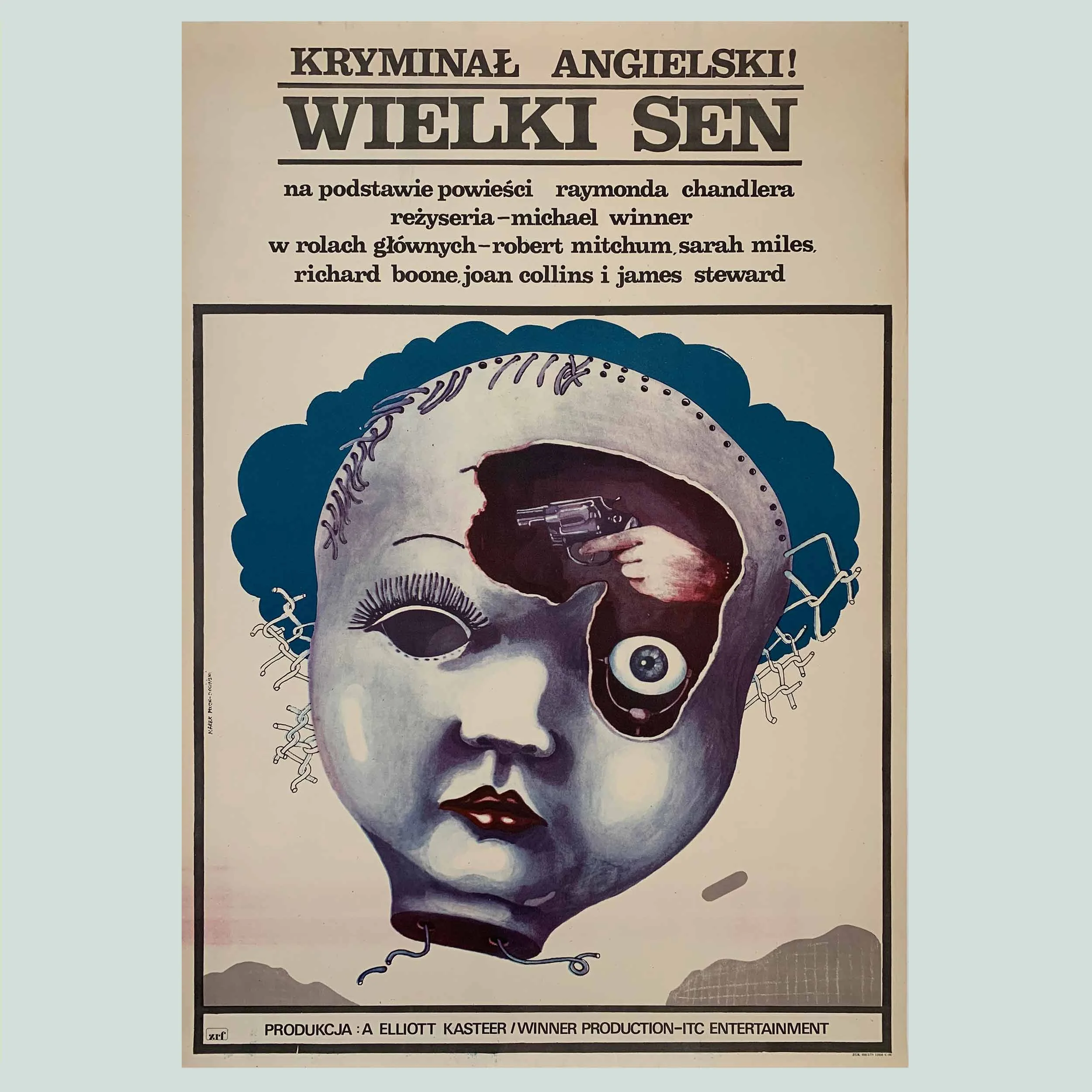 Ploza-Dolinski, Marek | 1979 | The Big Sleep | Wielki Sen | Original Polish poster