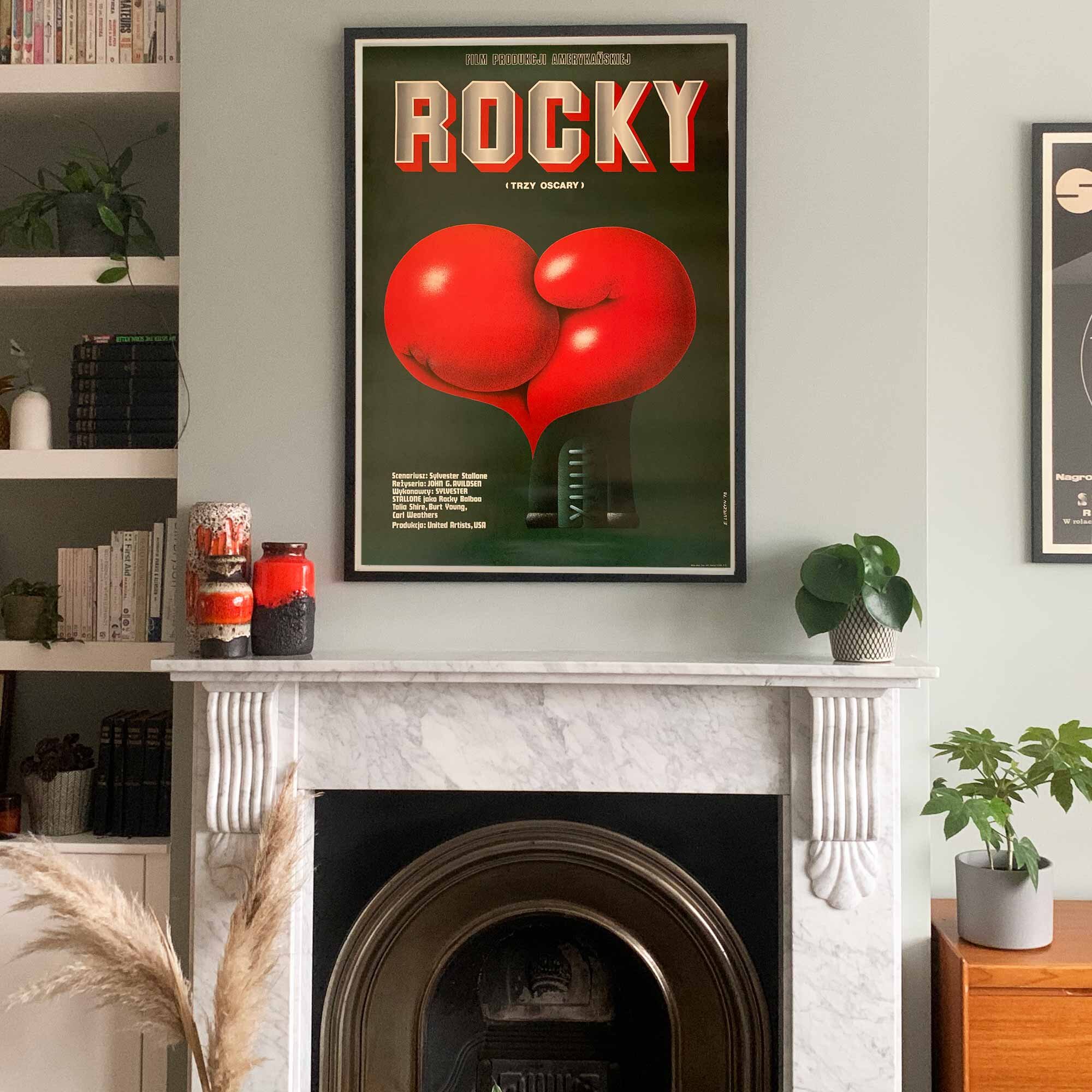 Polish poster: Rocky by Lutczyn 