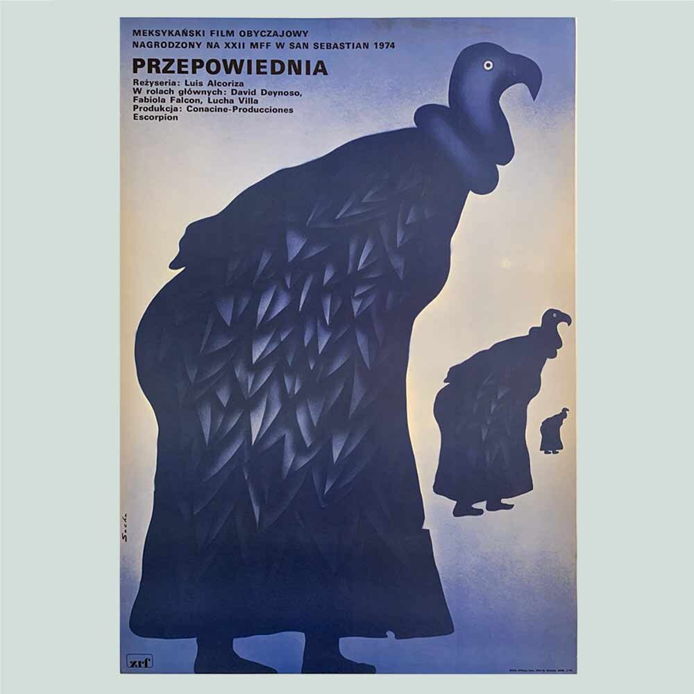 Projekt 26 Vintage Polish Posters | Romuald Socha Poster | Vintage Film Poster | Polish School of Posters, Vintage Posters, Art Posters