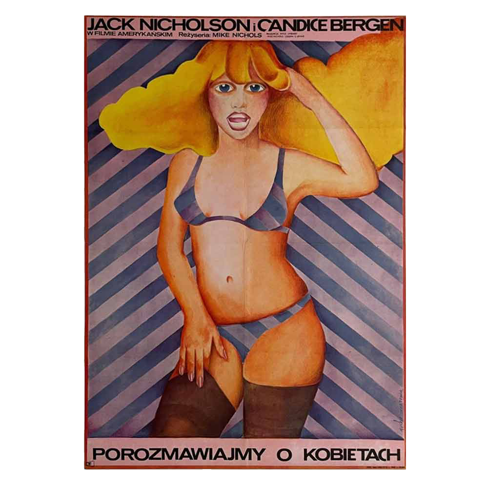Maria Mucha Ihnatowicz | Porozmawiajmy o kobietach | Carnal Knowledge | Vintage Film Poster | Polish School of Posters | Projekt 26 (Copy)