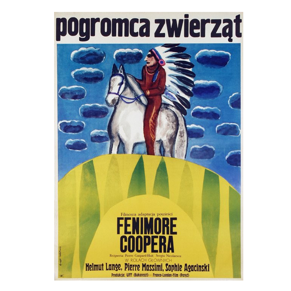 Maria Ihnatowicz | Mucha Ihnatowicz | Pogromca Zwierząt | Vintage Film Poster | Polish School of Posters | Projekt 26 (Copy)