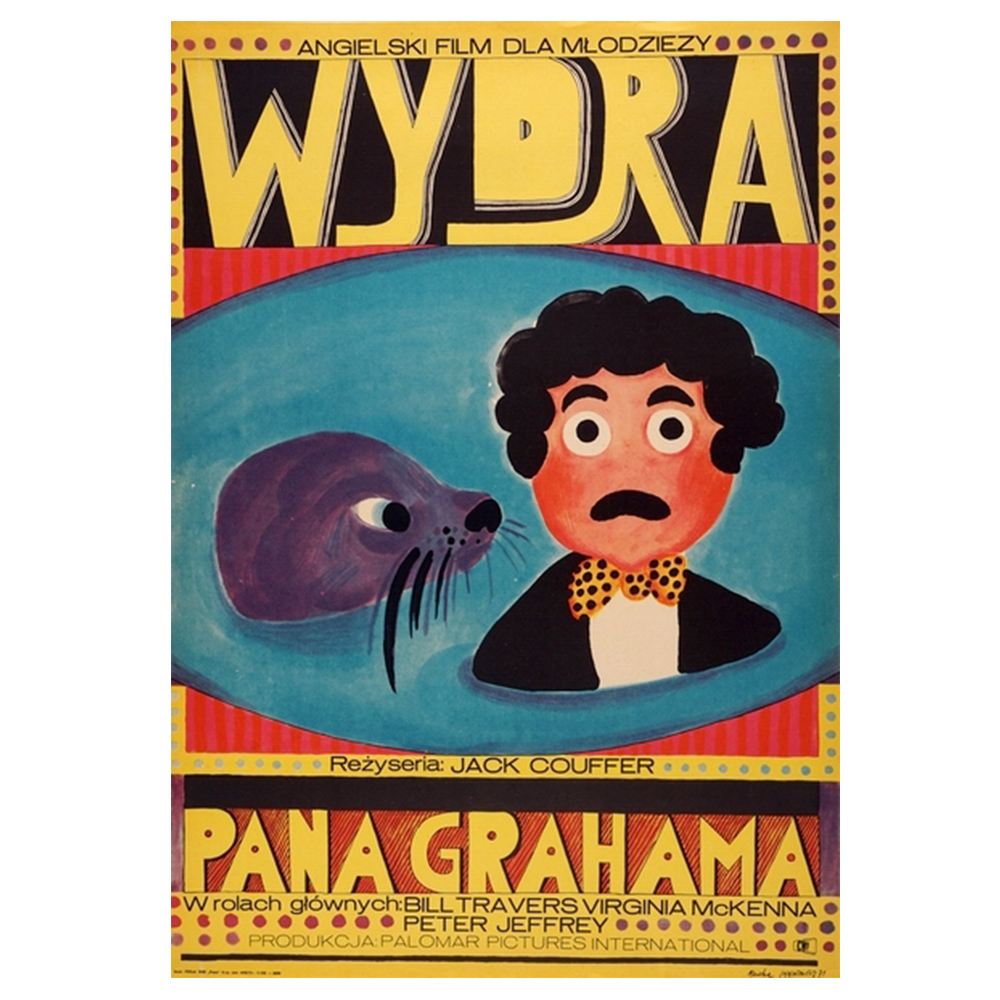 Maria Ihnatowicz | Mucha Ihnatowicz | Wydra | Vintage Film Poster | Polish School of Posters | Projekt 26 (Copy)