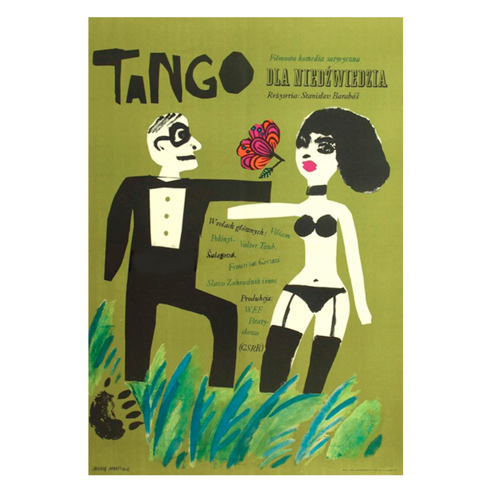 Maria Ihnatowicz | Mucha Ihnatowicz | Tango  | Vintage Film Poster | Polish School of Posters | Projekt 26 (Copy)