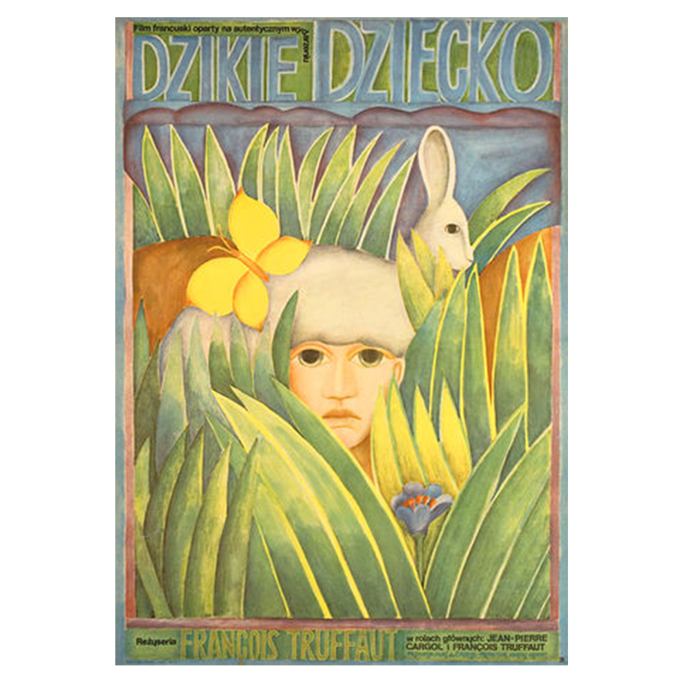 Maria Ihnatowicz | Mucha Ihnatowicz | Dzikie Dziecko  | Vintage Film Poster | Polish School of Posters | Projekt 26 (Copy)