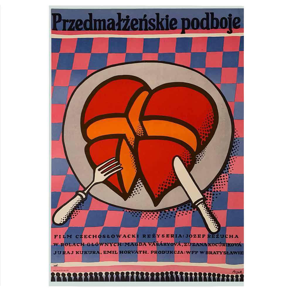 Jerzy Flisak | Przedmalzenskie Podboje  | Vintage Film Poster | Polish School of Posters (Copy)