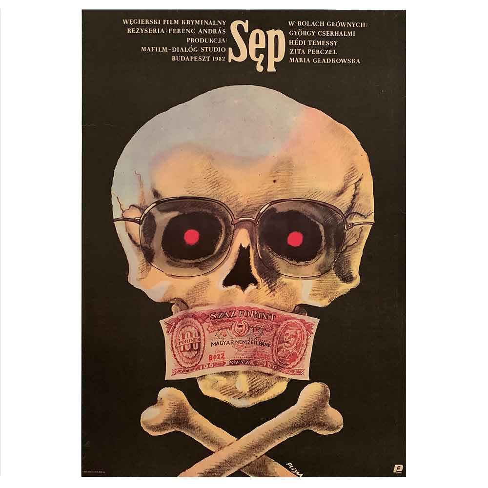 Jerzy Flisak | Sep  | Vintage Film Poster | Polish School of Posters (Copy)