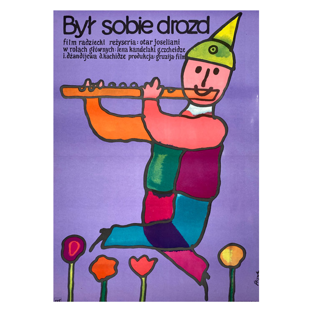 Jerzy Flisak | Był Sobie drozd | Vintage Film Poster | Polish School of Posters (Copy)