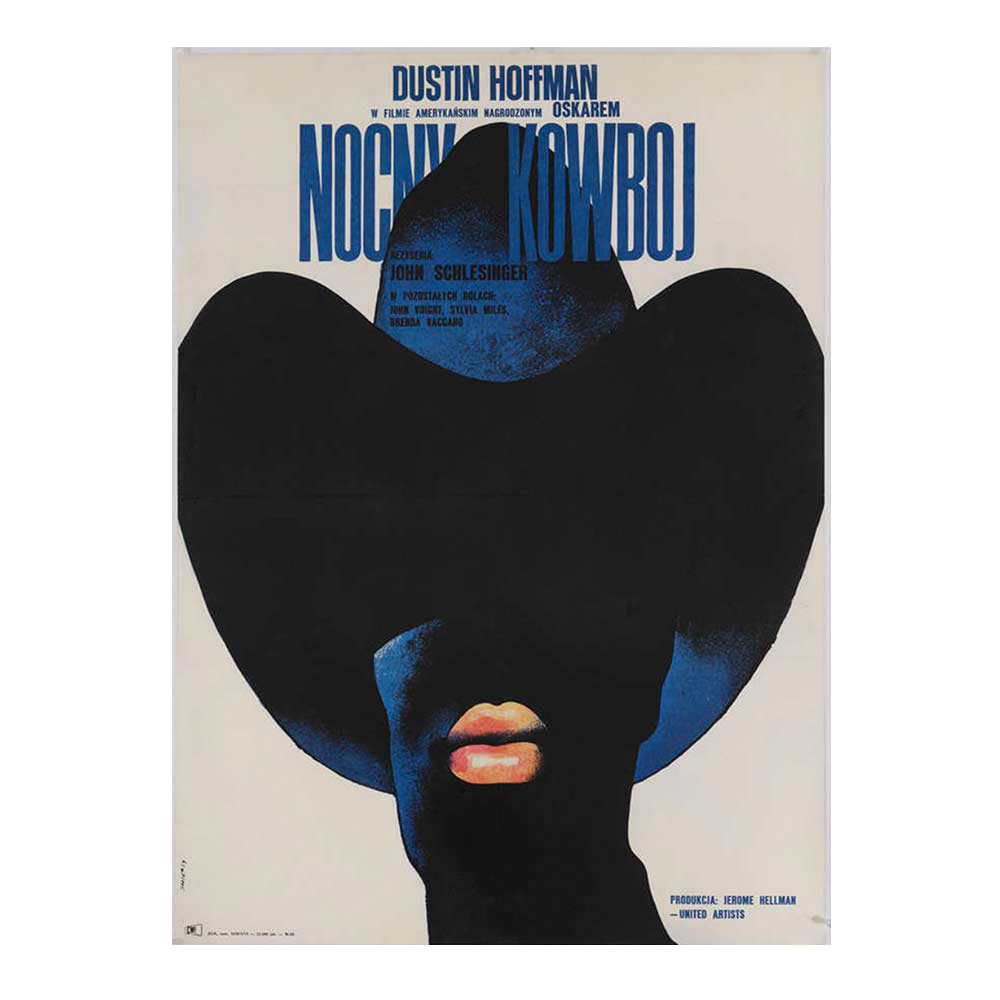 Waldemar Swierzy Nocny Kowboj | Vintage Polish Film Poster | Projekt 26  (Copy)