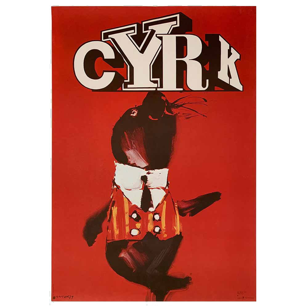 Waldemar Swierzy Posters | Cyrk Posters | Polish School of Posters | Projekt 26 Vintage Poster Store London (Copy)