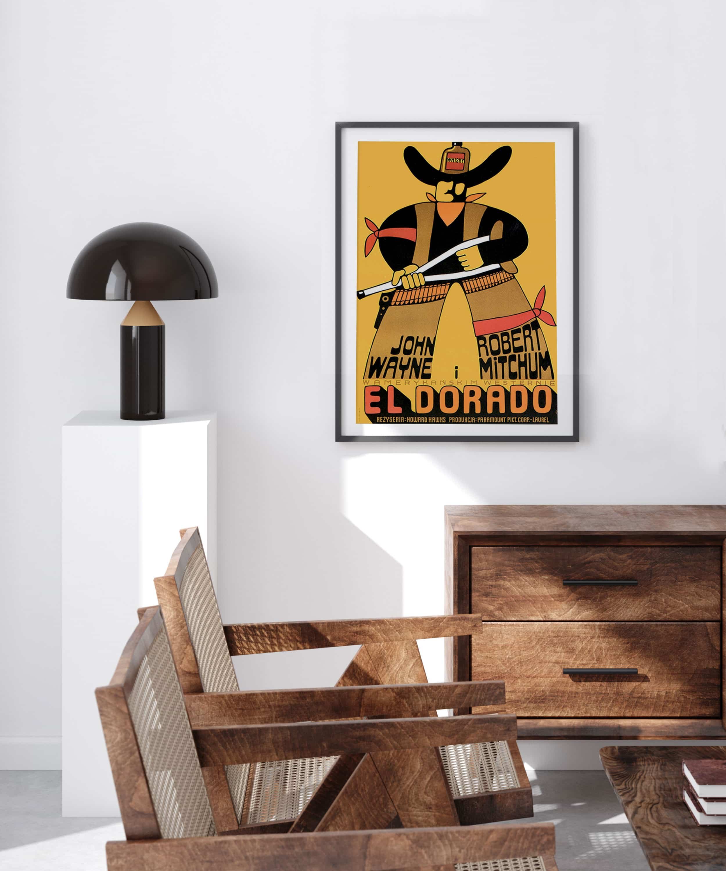 Polish poster: 'El Dorado' by Jerzy Flisak 