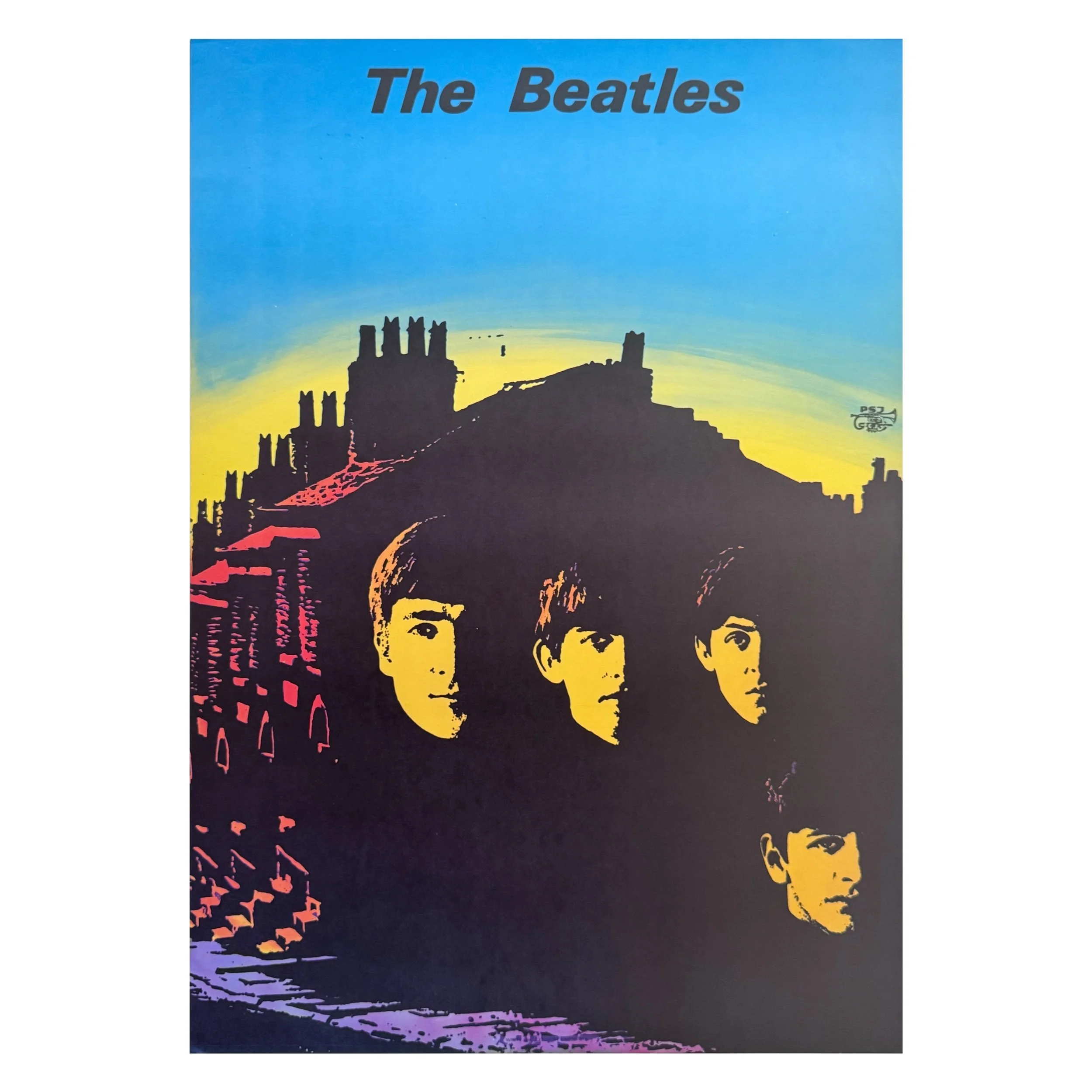 The Beatles Polish Poster 1984 Polish Jazz Society