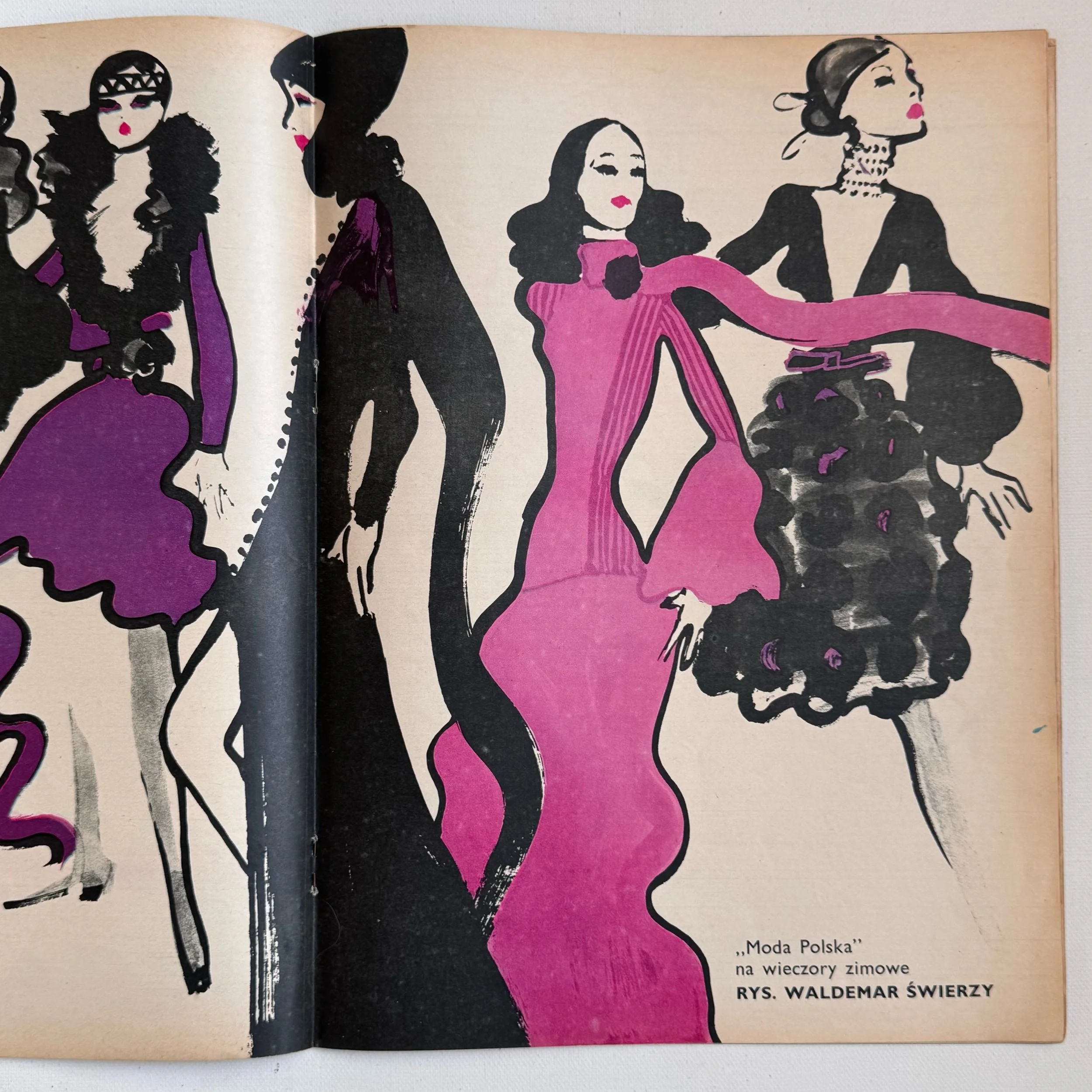 Original vintage Polish 1969 No 10 (114) Ty i Ja magazine with cover designed by Waldemar Swierzy.