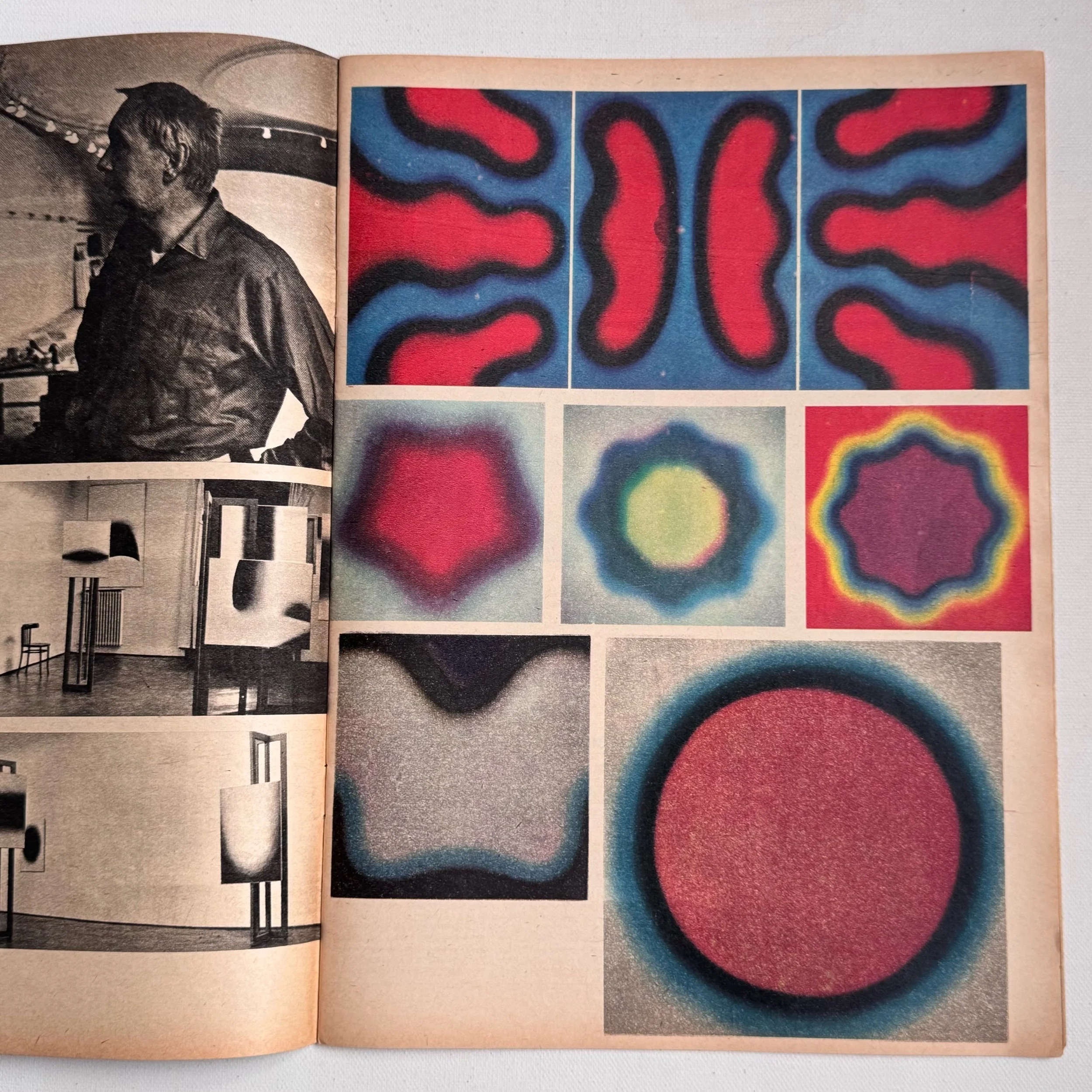 Original vintage Polish 1971 No 11 (139) Ty i Ja magazine, with cover designed by Roman Cieslewicz.