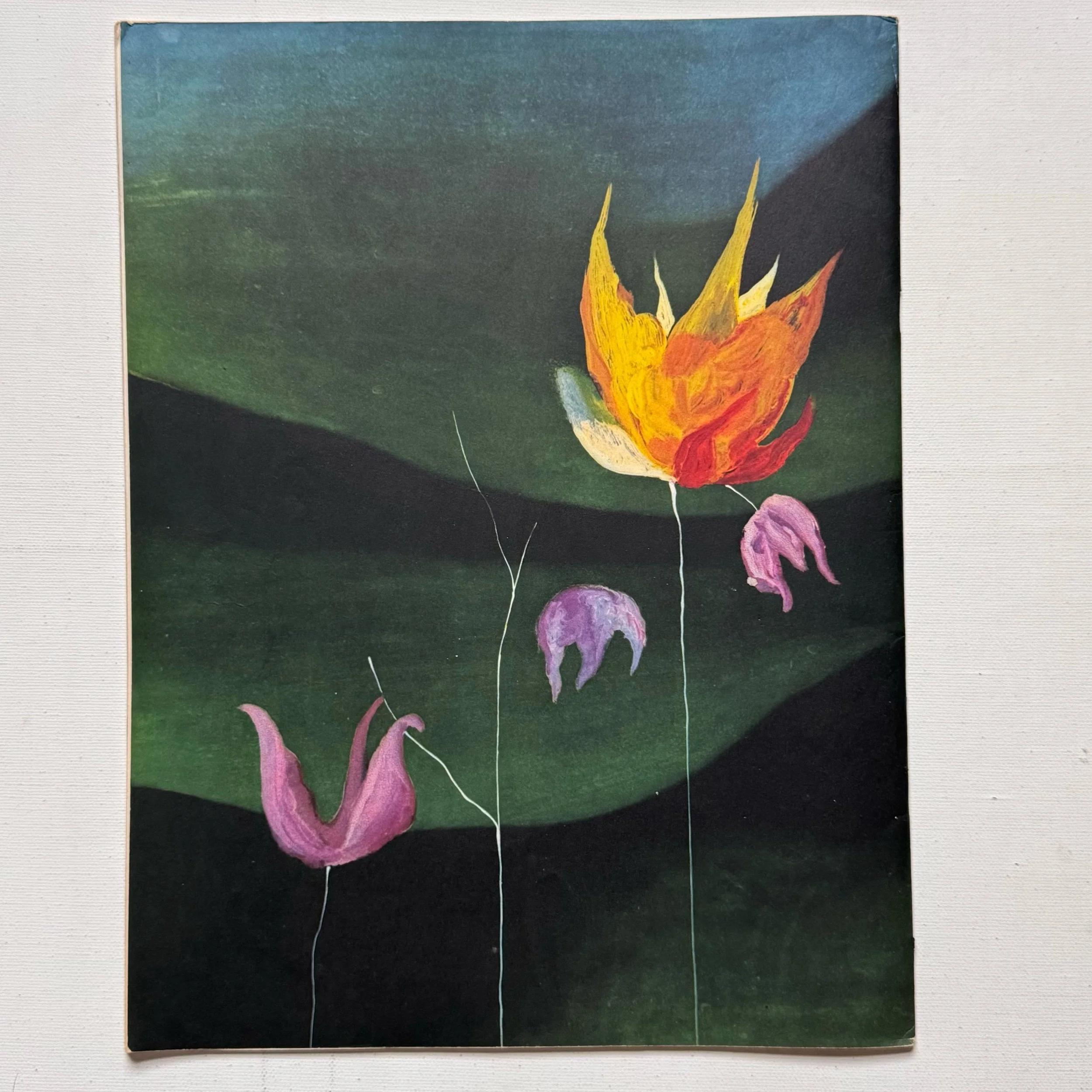 original vintage 1962 (no 5/93) Poland Magazine, with cover designed by Gabriel Rechowicz.