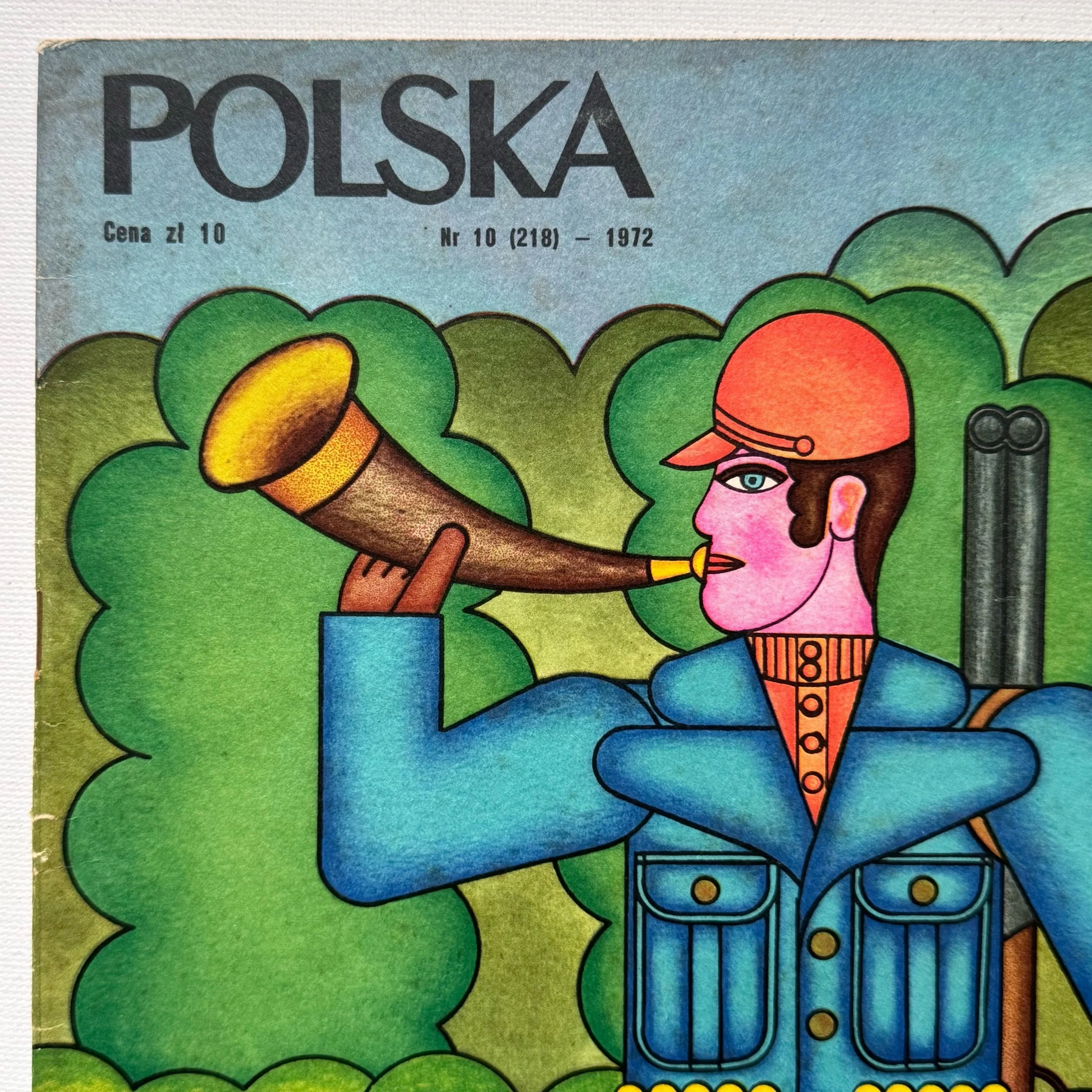 Vintage Polska Magazine Andrzej Krajewski 1972