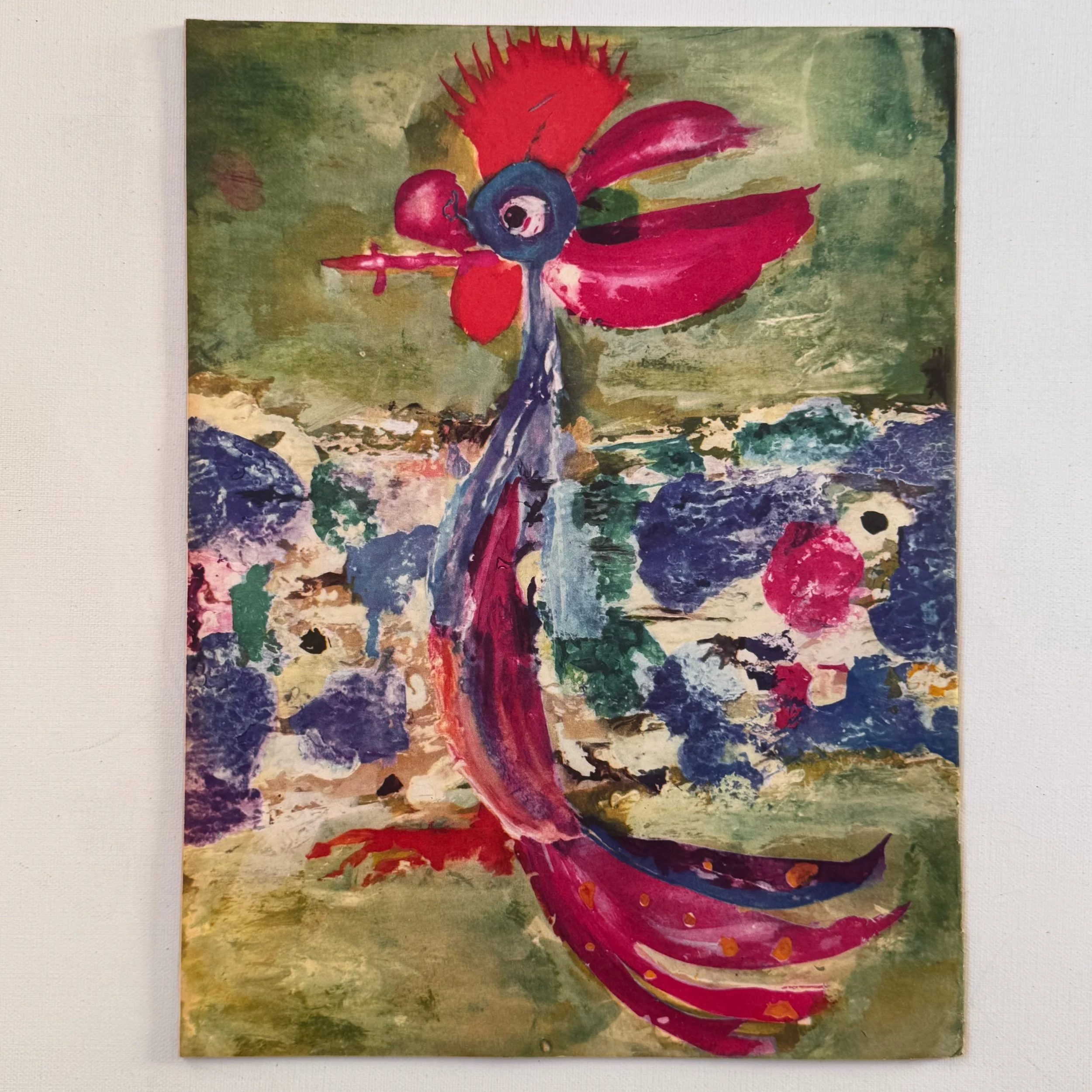 Original vintage 1965 Poland Magazine, with cover designed by Aleksandra Jachtoma