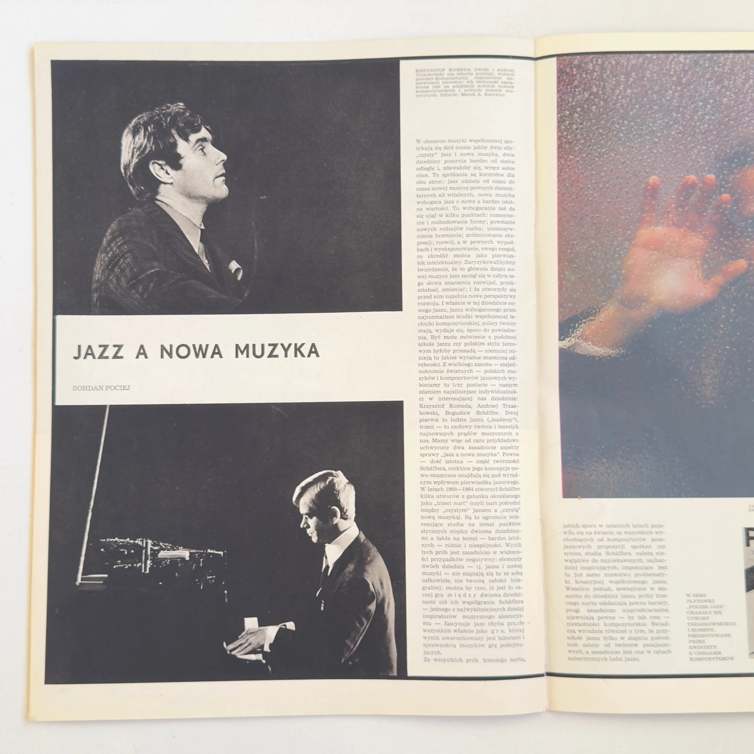 Vintage Polska Magazine, with cover ‘Travels' Podroze designed by Marian Stachurski in 1968