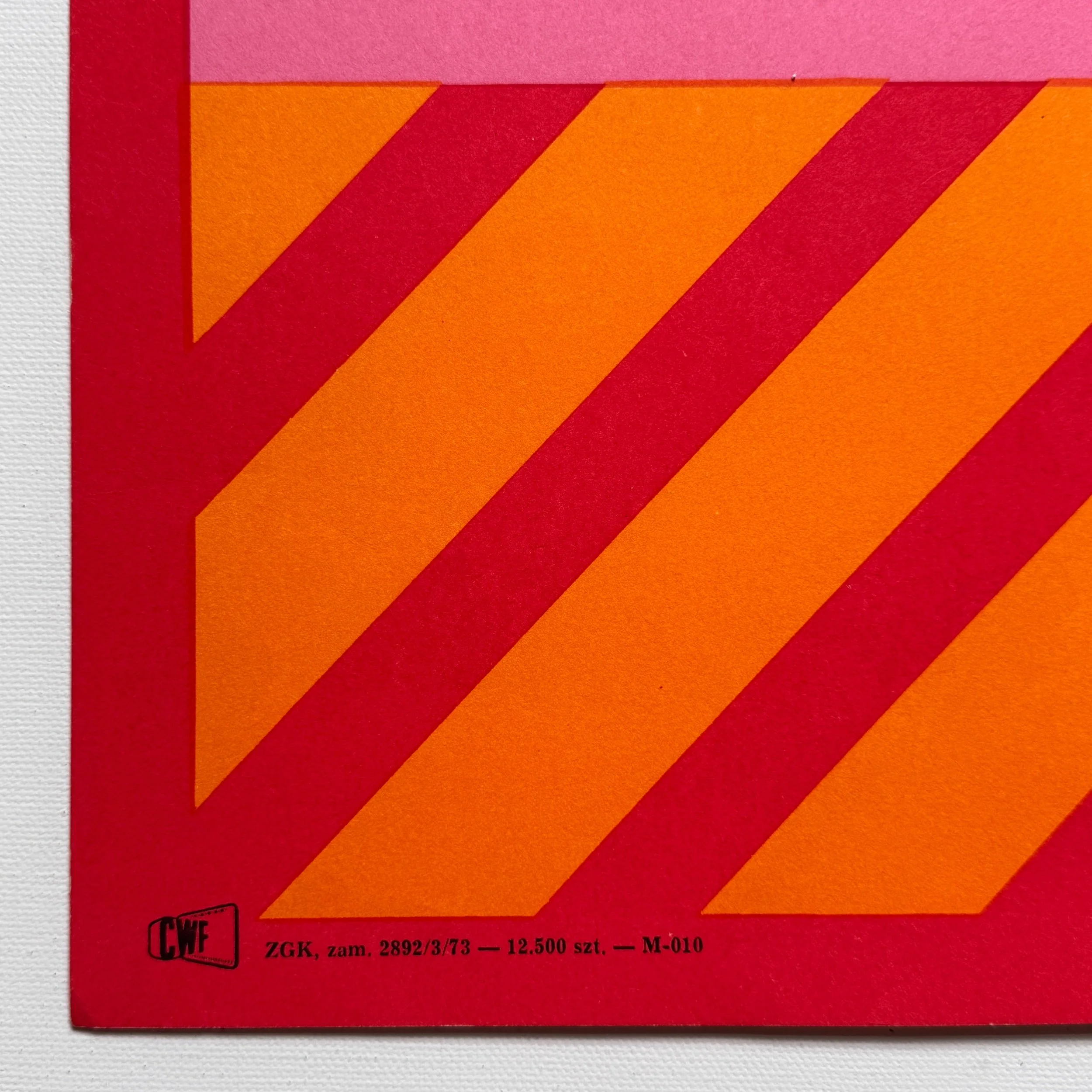 Czwarta Pani Anderson Andrzej Krajewski The Fourth Victim Vintage Polish Poster 1973