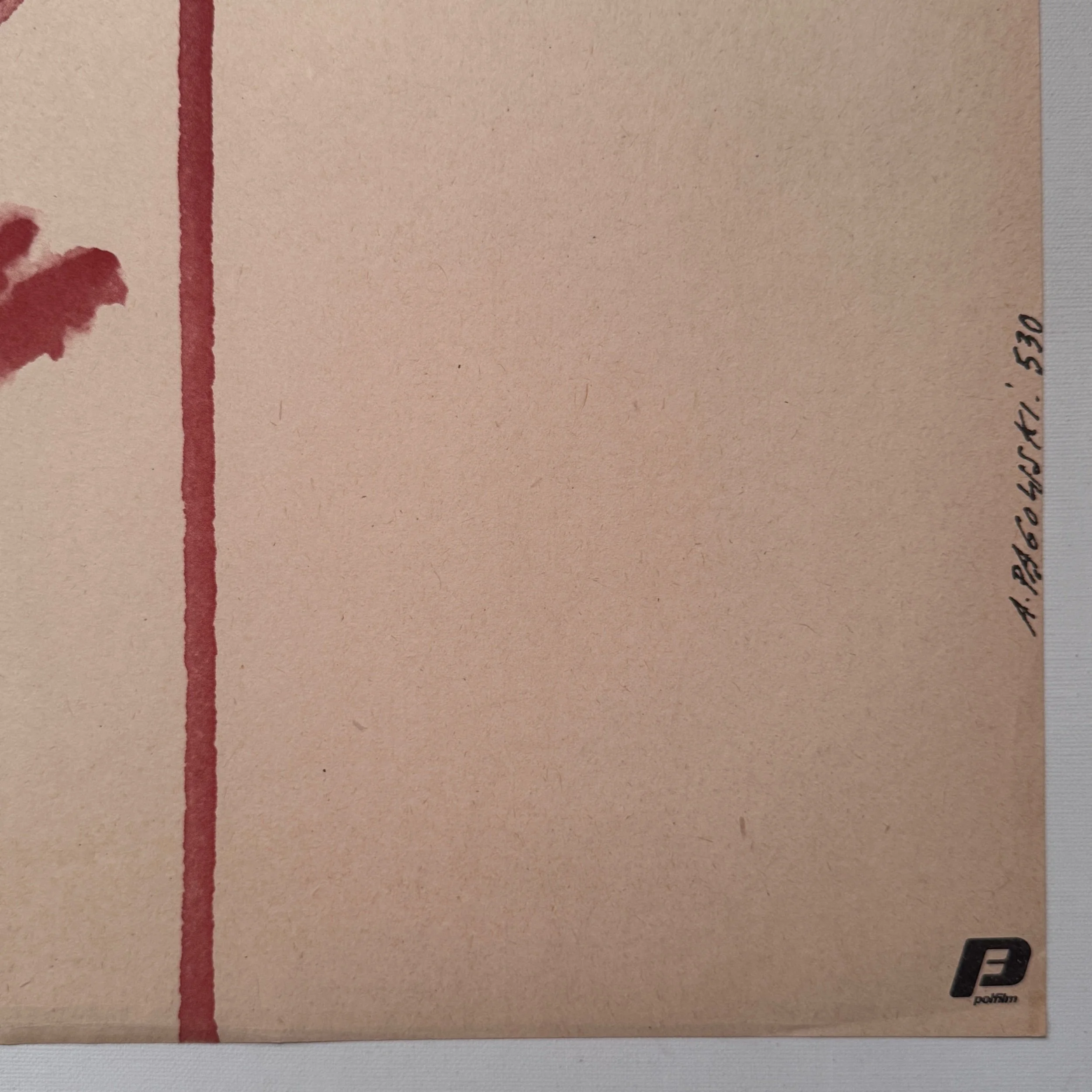 Krotki film O Zabijaniu Andrzej Pagowski 1988 Polish Film Poster A Short Film About Killing