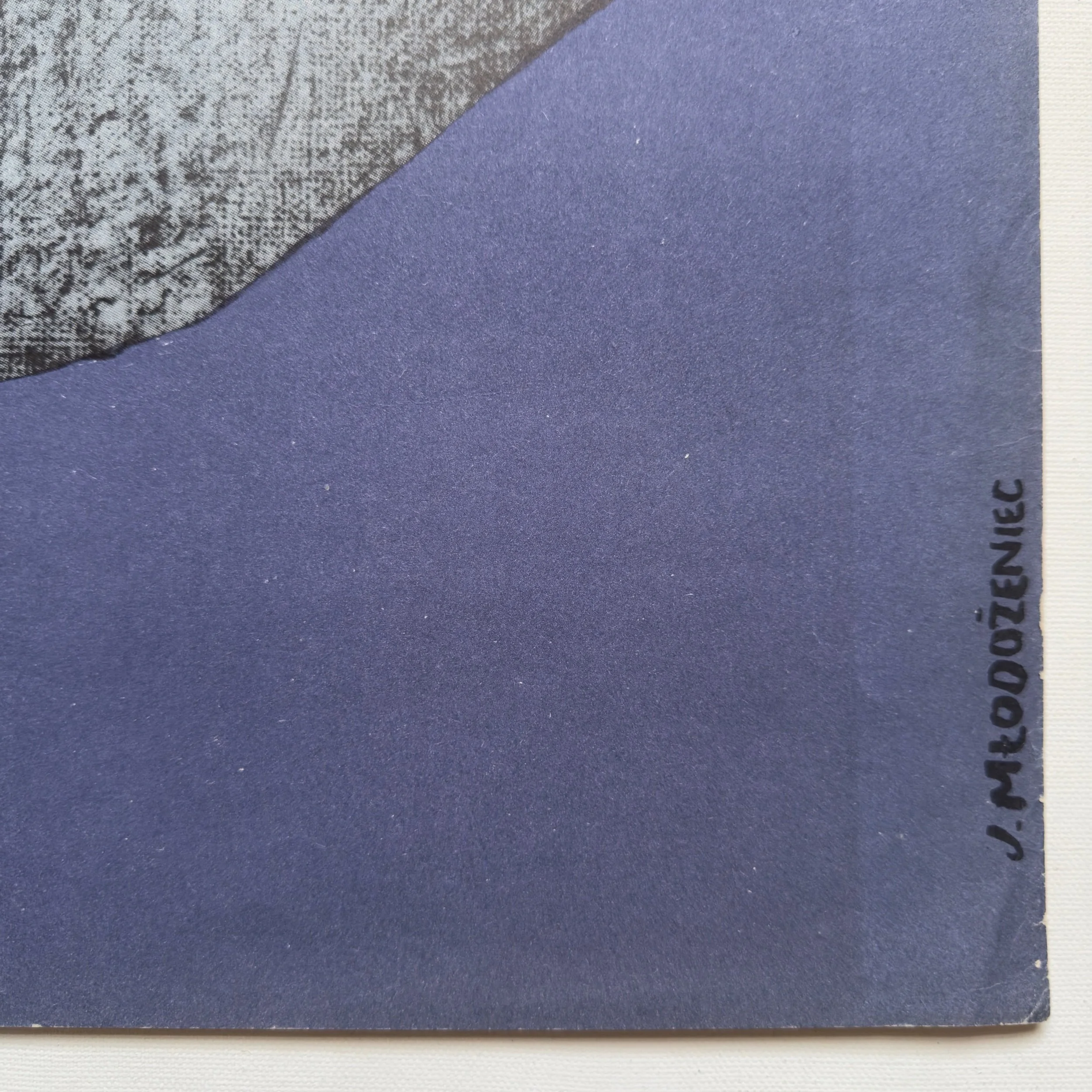 Alleluja Vintage Polish Theatre Poster  Jan Mlodozeniec 1964