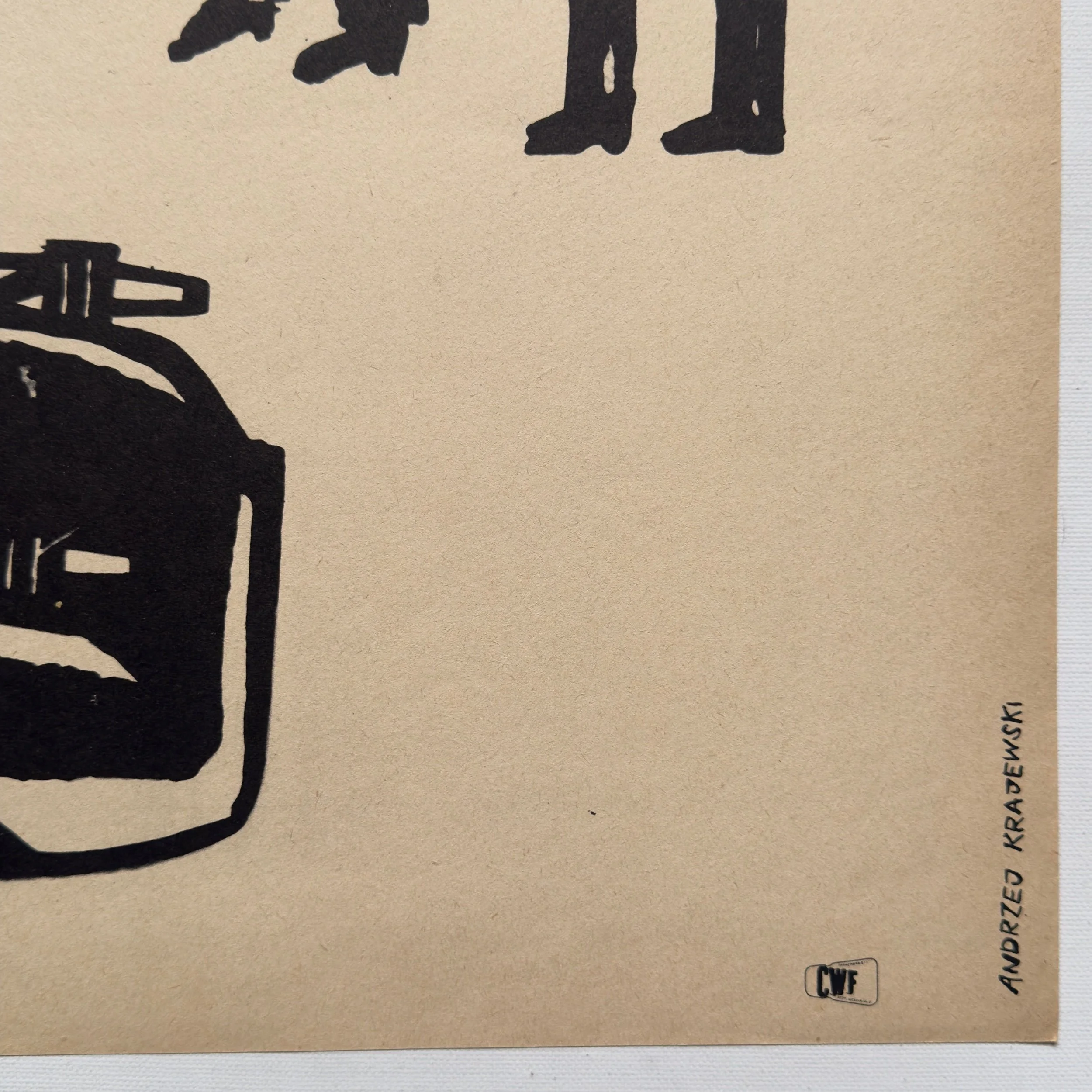 Ten Najlepszy The Best Man 1966 Vintage Polish poster by Andrzej Krajewski