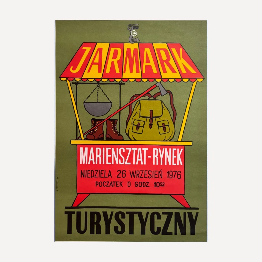 Jarmark turystyczny K Kowalski 1976.jpg