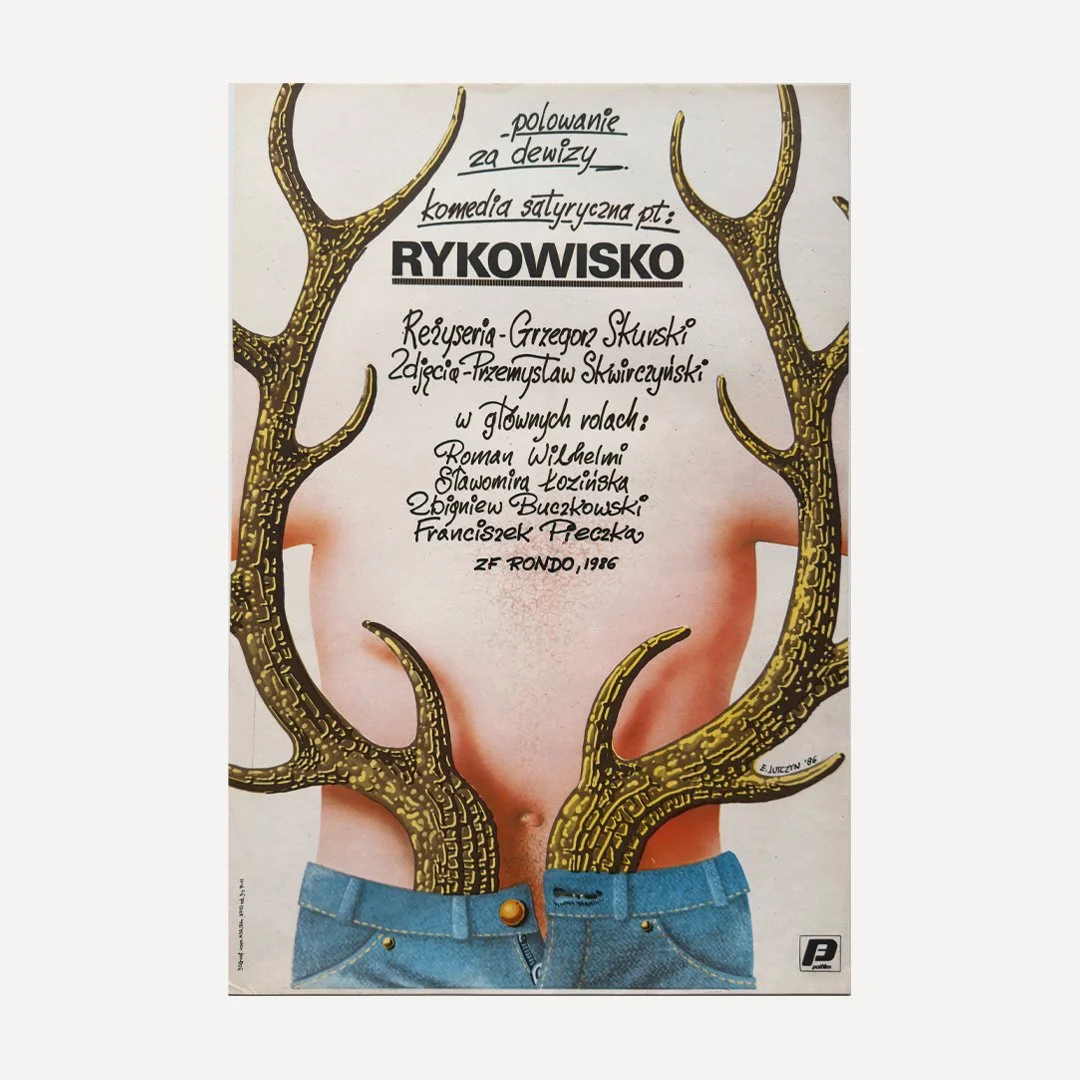 Rykowisko The Rut Vintage Polish Poster Edward Lutczyn 1986.jpg