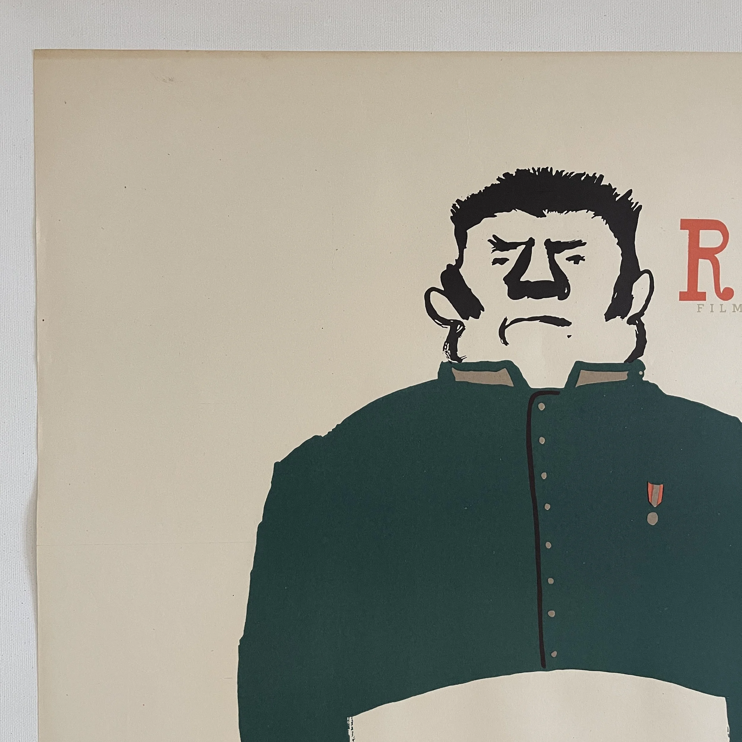 Rewizor The Inspector-General Henryk Tomaszewski Polish Film Poster 1953