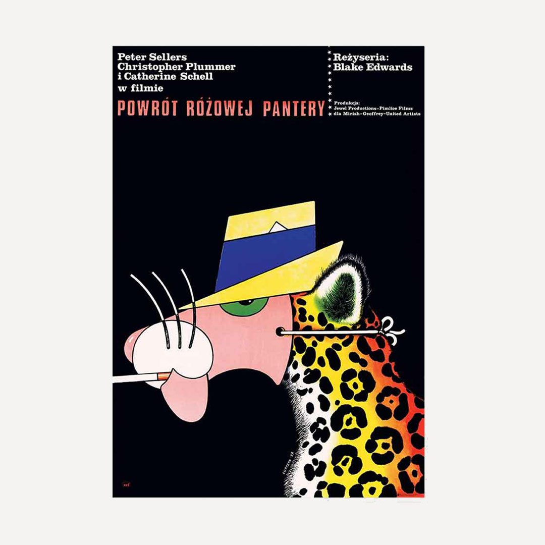 Return of the Pink Panther Edward Lutczyn Polish Poster