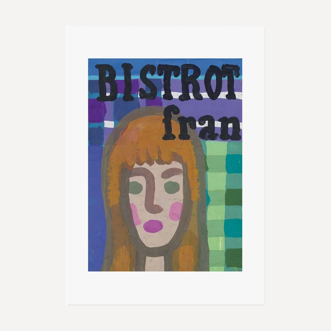 Bistrot Fran Jan Mlodozeniec Polish Poster