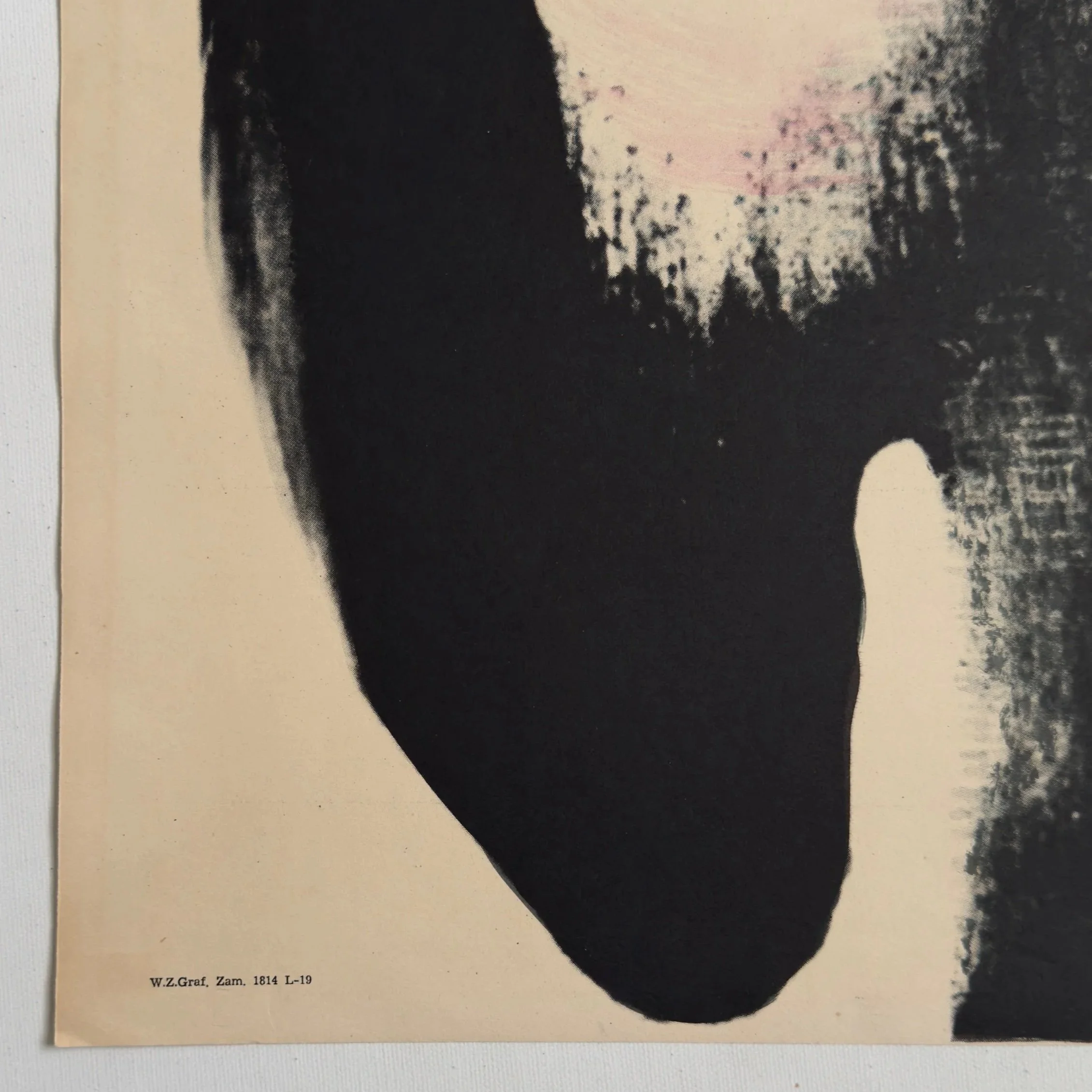 Ksiadz Marek Father Mark Vintage Polish Poster from 1963 by Roman Cieslewicz