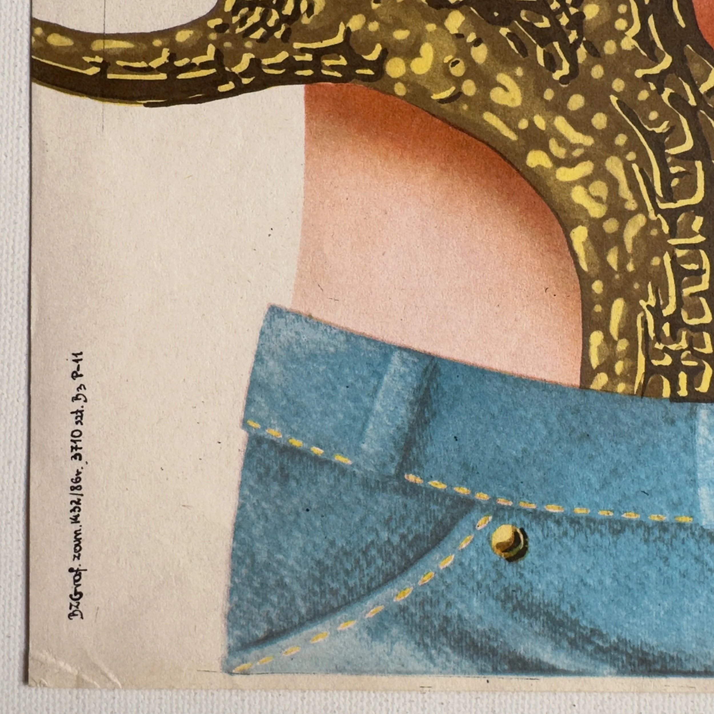 Rykowisko The Rut Vintage Polish Poster Edward Lutczyn 1986