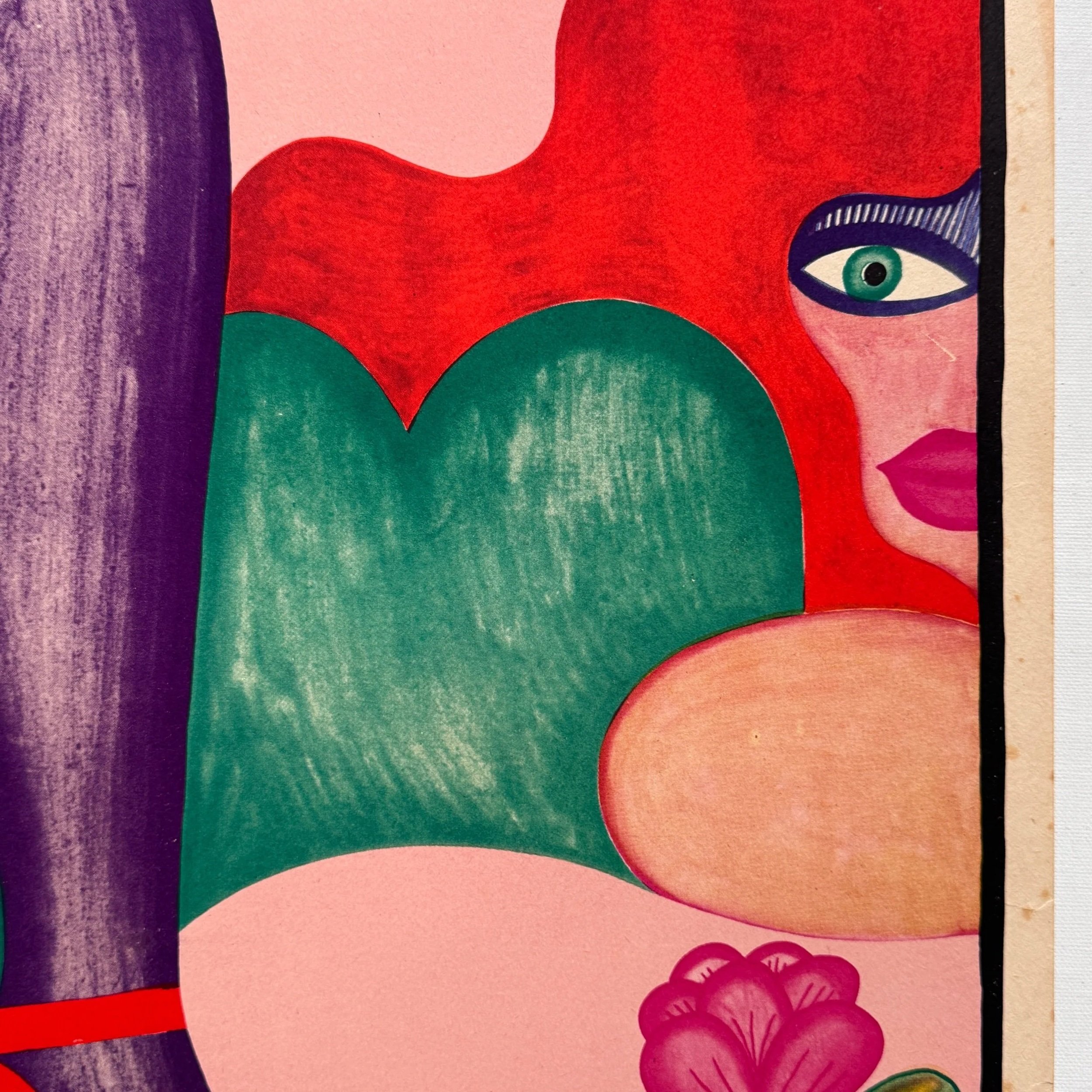 Siedem Razy Kobieta Andrzej Krajewski 1968 Seven Times Woman Polish Film Poster