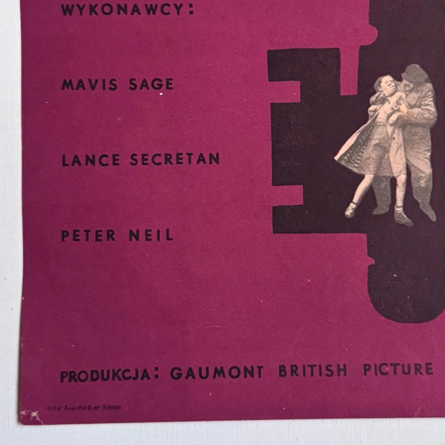 Skradzione Plany Polish Film Poster by Maciej Hibner The Stolen Plans 1952