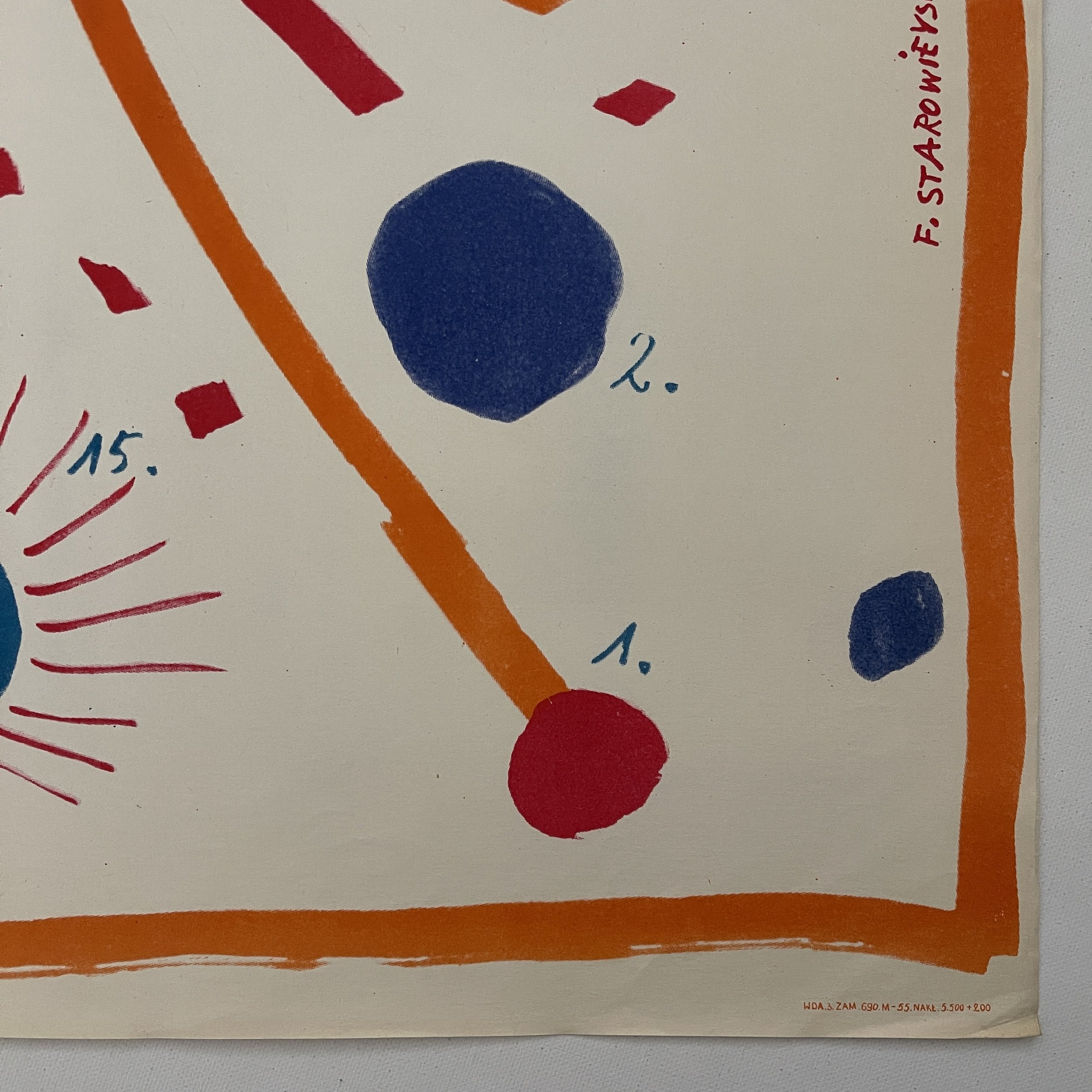 Cyrk Polish Poster Franciszek Starowieyski 1966
