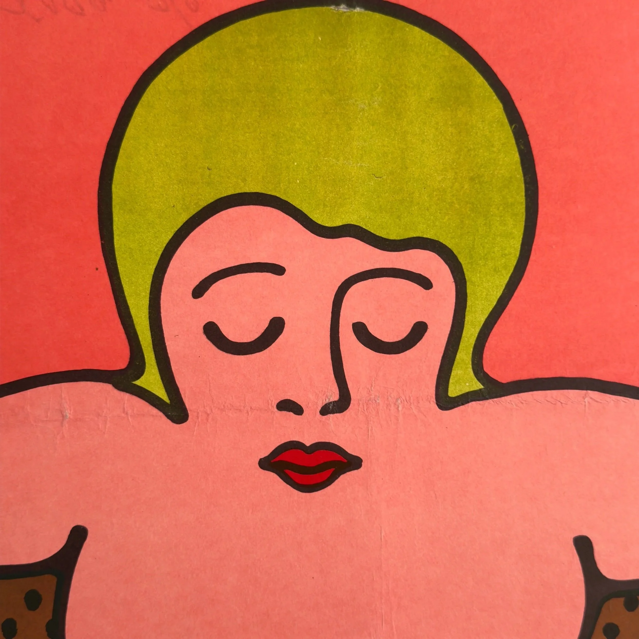 Droga Do Saliny Jerzy Flisak 1973 Vintage Polish Poster Road to Salina