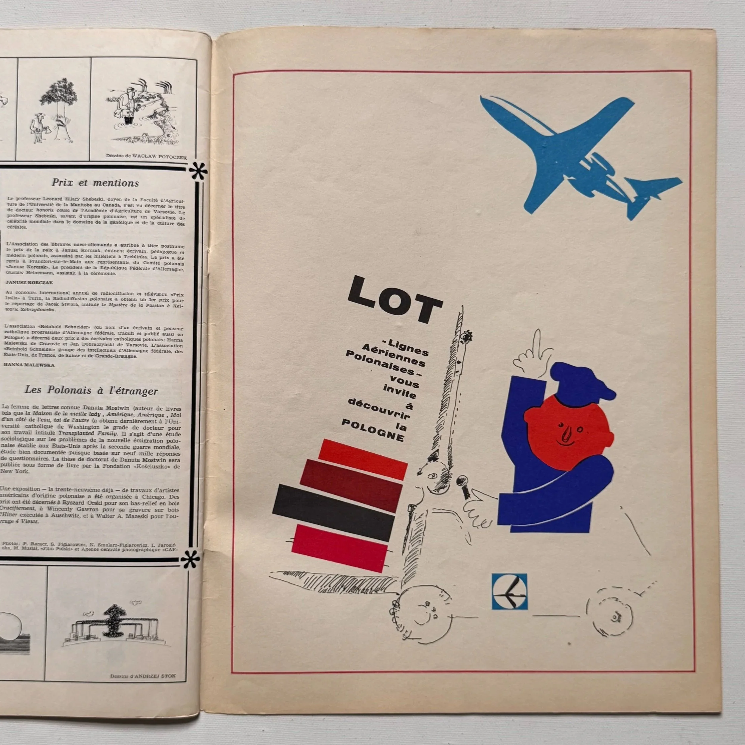 La pologne Waldemar Swierzy 1973 Vintage Polish Magazine