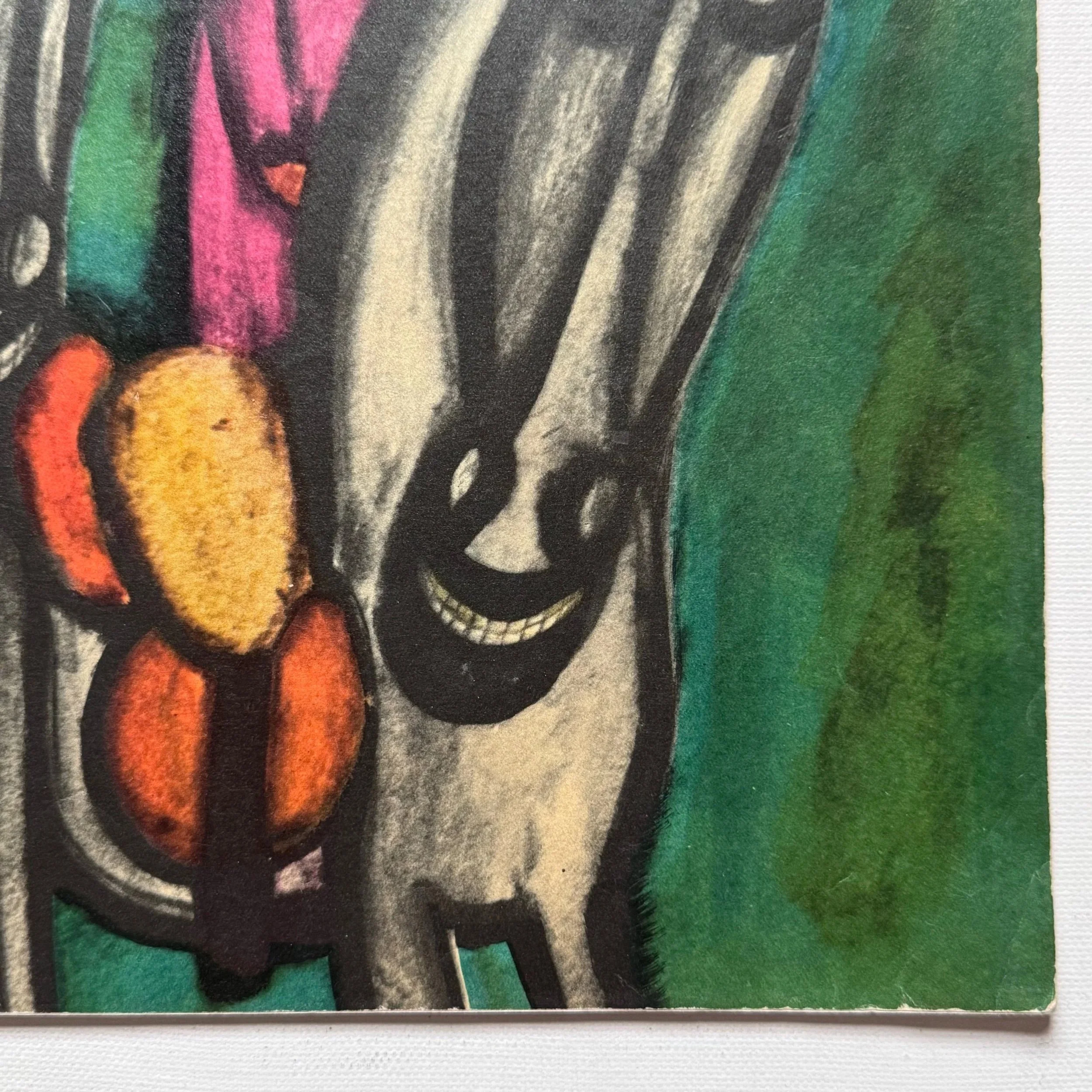 vintage Polska Magazine, with cover ‘Jockeys’ (Dzokeje) designed by Andrzej Krajewski in 1967.