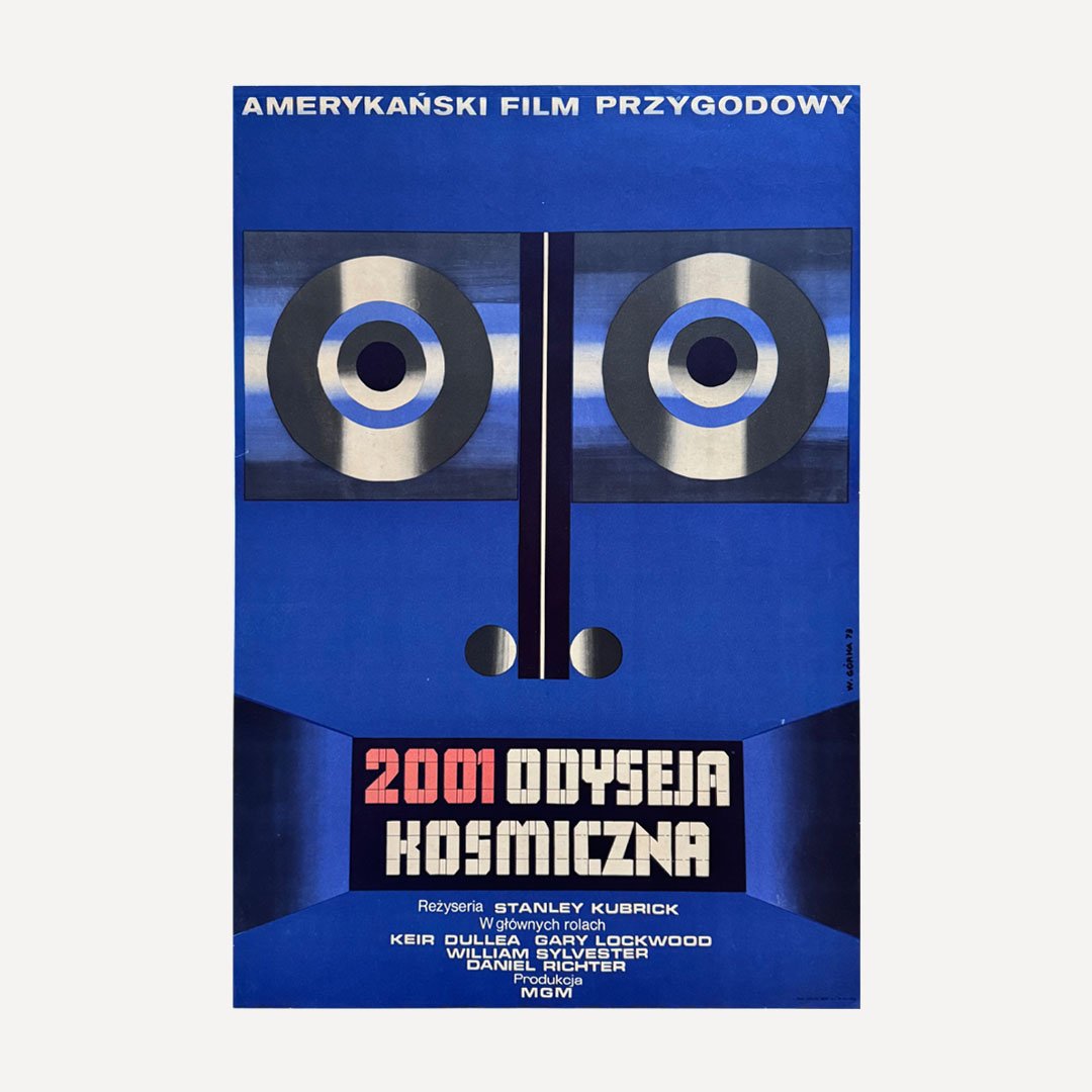 2001 A Space Odyssey Wiktor Gorka Polish poster 1973