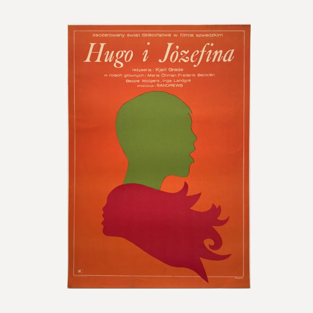 Hugo i Jozefina Andrzej Piwon Vintage Polish Poster Hugo and Josephine
