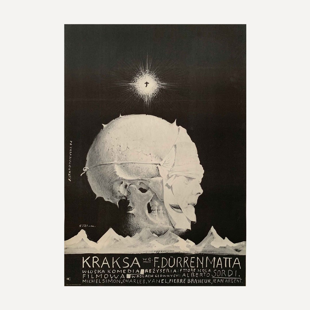 Kraksa The Smash polish Film Poster Franciszek Starowieyski 1974
