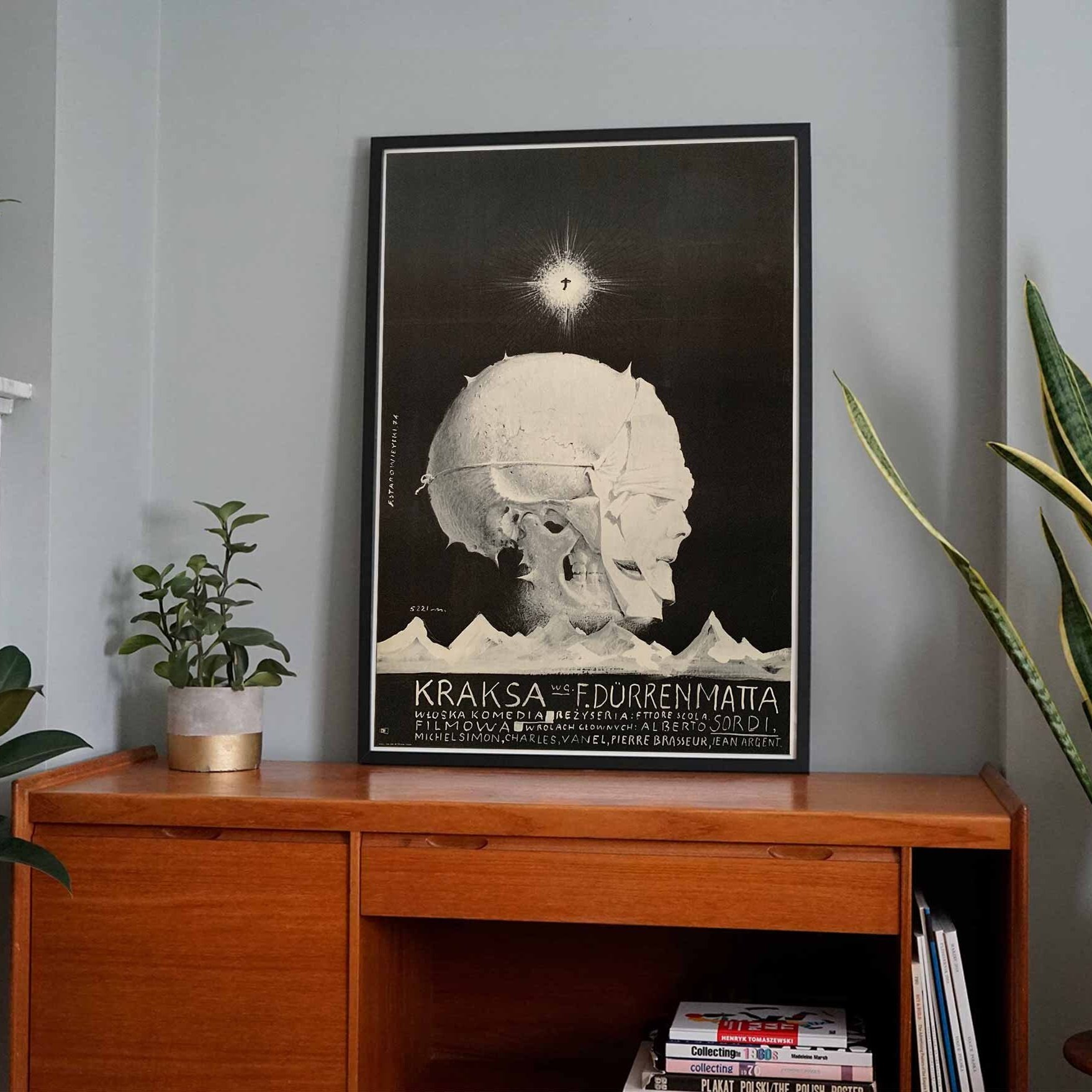 Kraksa - The Smash Polish Poster by Franciszek Starowieyski