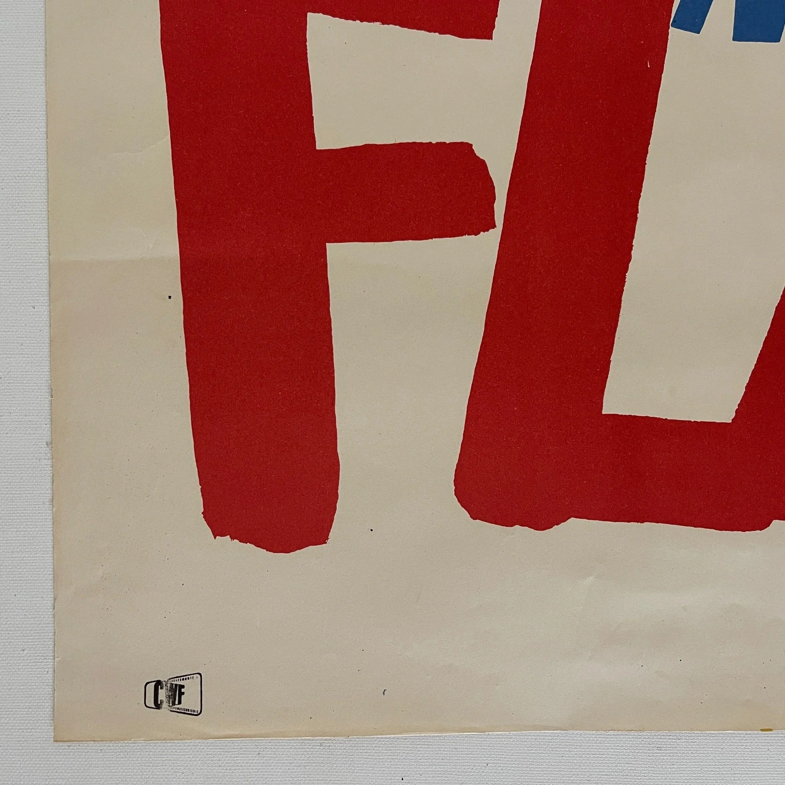 Laurel and Hardy: Saps at Sea Polish Film Poster Flip i Flap Wilki Morskie by Henryk Tomaszewski 1957