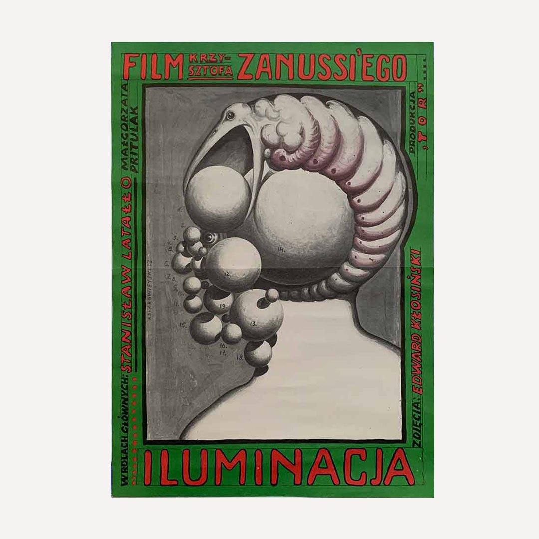 Iluminacja Polish Film Poster Franciszek Starowieyski 1973