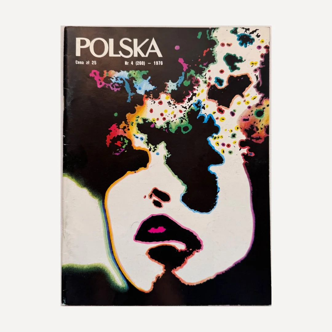 Polska Magazine Czasopismo 1976 Roman Cieslewicz