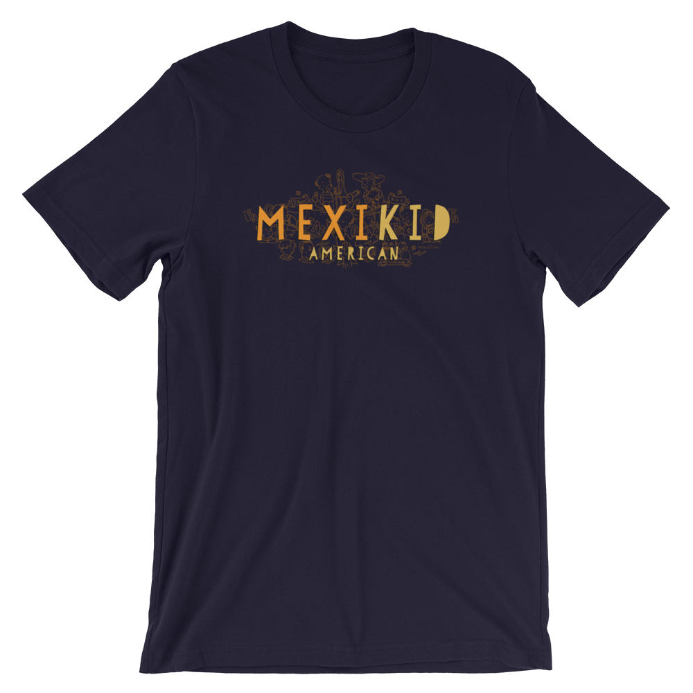 MEXIKID-American-SHIRT-01_printfile_front_mockup_Front_Wrinkled_Navy.png