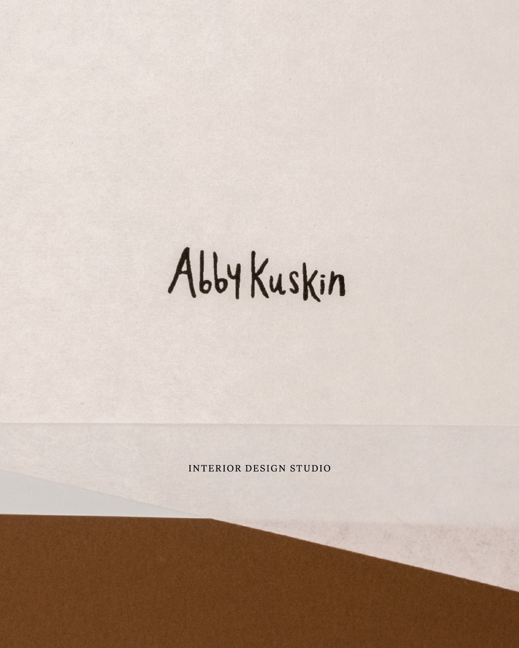 Branding for Abby Kuskin Interior Design