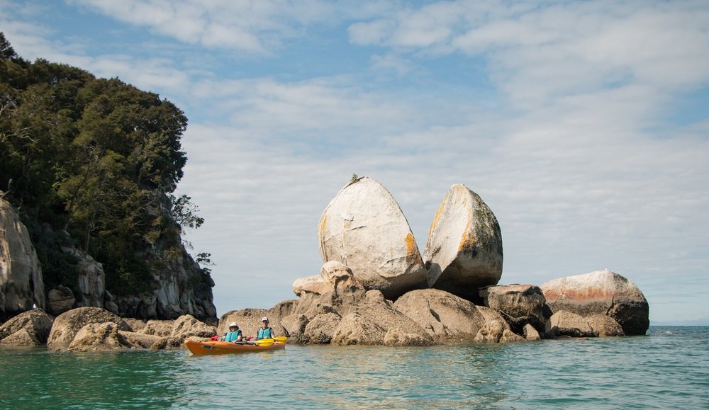 Kayakers at Split Apple Rock.jpg