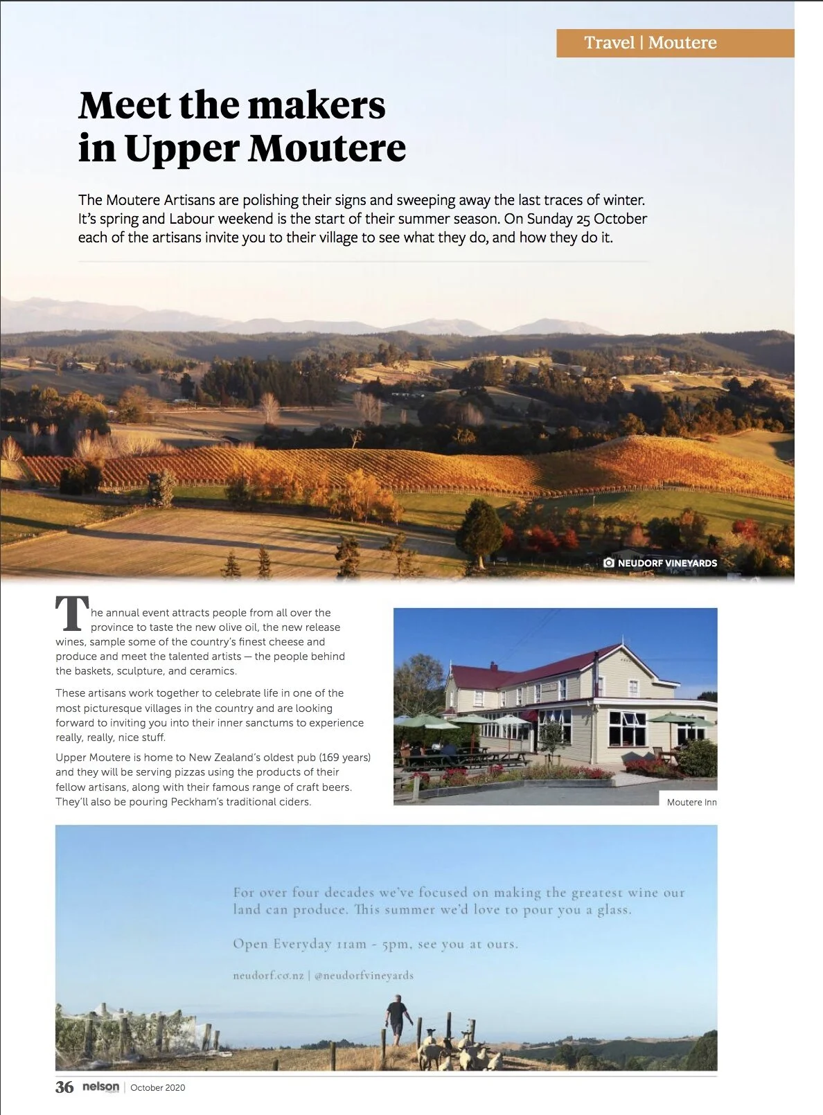 Nelson Magazine: Meet the Makers, Moutere Artisans 