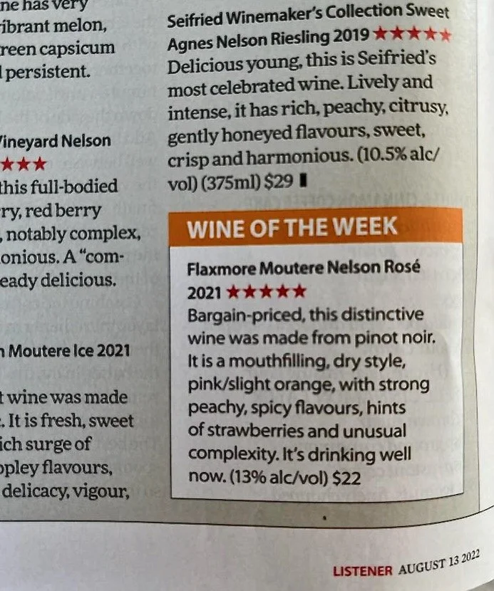 Listener Magazine - Wine of the Week